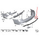 Заглушка гака заднього бампера M-sport BMW 3 G20/G21 2019-2021 FPS 51128099902