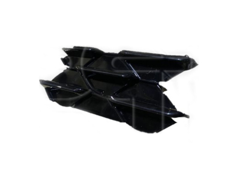 Заглушка решітки радіатора права Mazda 3 BP седан 18- (Тайвань) чорний глянець