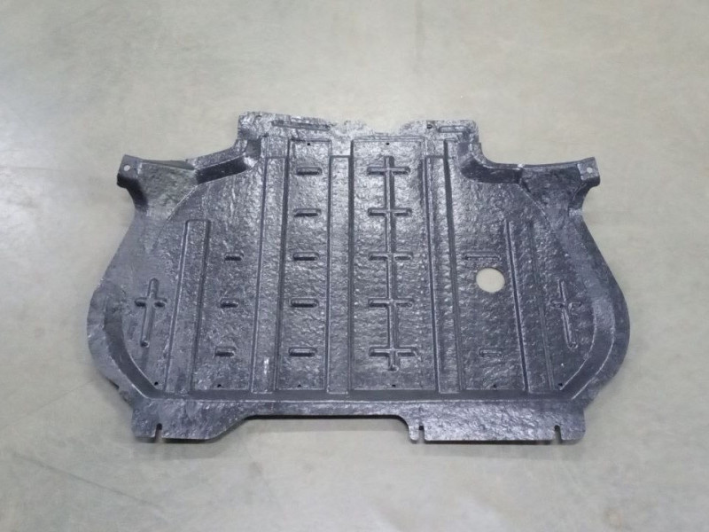 Захист пластиковий двигуна Nissan Pathfinder R51, Navara D40 2005-2013 Polcar