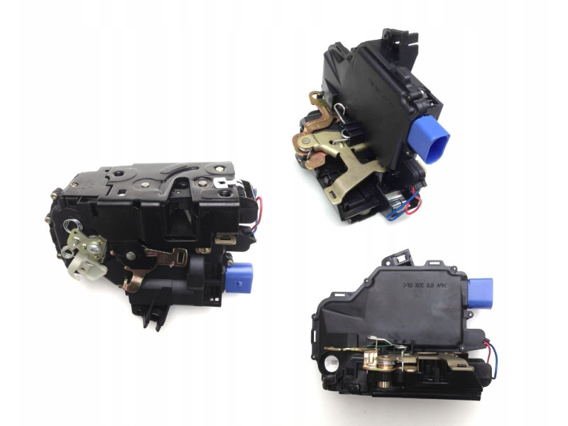 Замок дверей внутрішній передній лівий Skoda Fabia 1, VW Polo 4, Transporter T5, Seat Ibiza, Cordoba (Polcar) 3B1837015AM