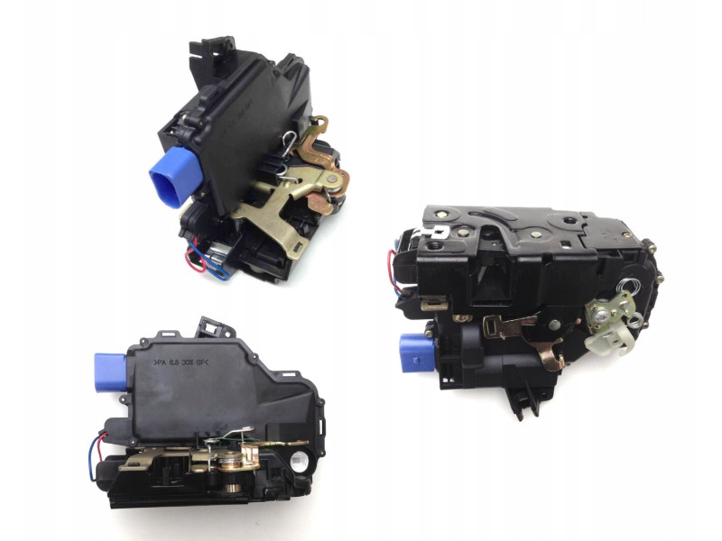 Замок дверей передній правий внутрішній Skoda Fabia 1, VW Polo 4, Transporter T5, Seat Ibiza, Cordoba (Polcar) 3B1837016AM